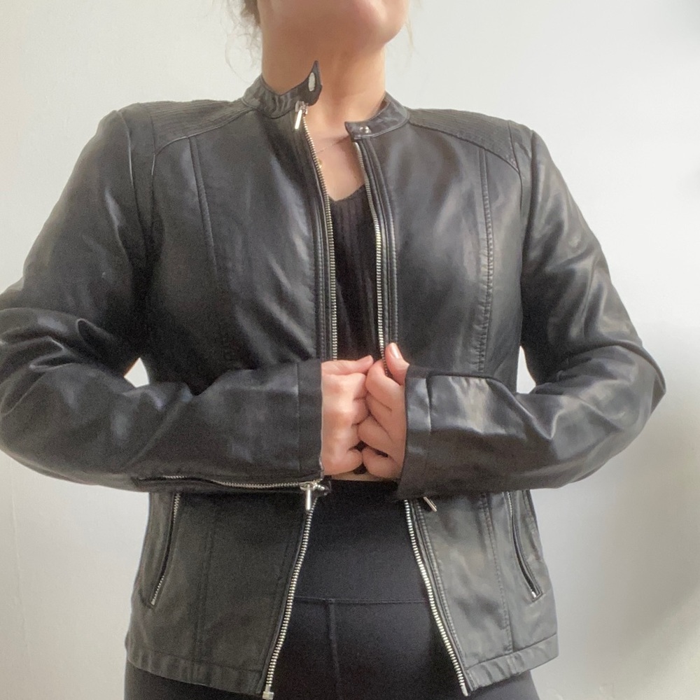 Express Size L Leather Jacket